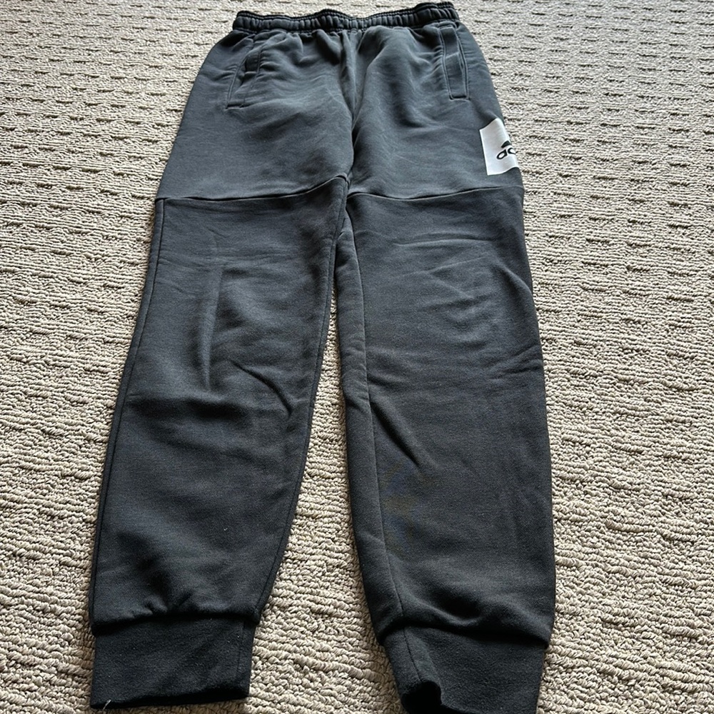 Adidas black joggers